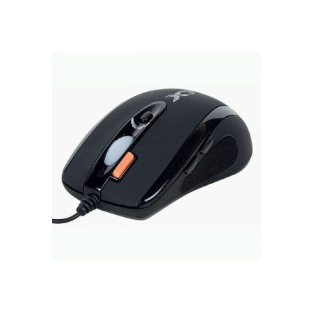 Мышь USB A4Tech X-710BK оптическая, 2000dpi, кабель 1.8м, Black