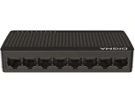 Коммутатор Digma DSW-108GE (DSW-108GEV2) 8-ports 10\100\1000_Mbps