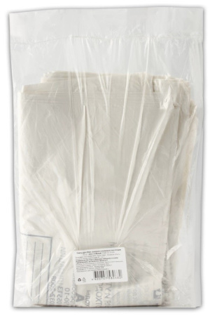 Мешки для мусора 30л. 50 шт. медицинские, класс А (белые), 50х60см