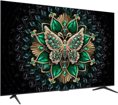 Телевизор LED TCL 55" 55C6K QD-Mini LED Frameless черный 4K Ultra HD 144Hz MEMC DVB-T DVB-T2 DVB-C DVB-S DVB-S2 USB WiFi Smart TV