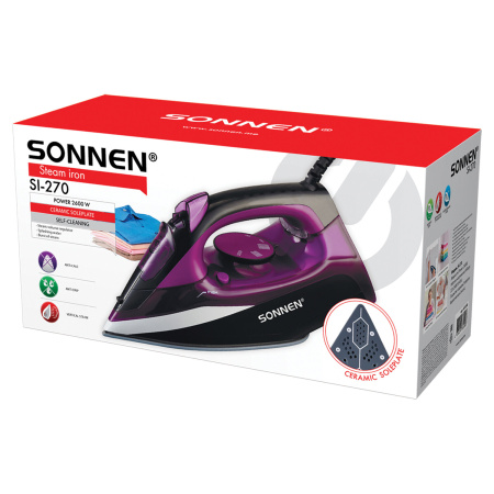 Утюг SONNEN SI-270, 2600Вт (455280)