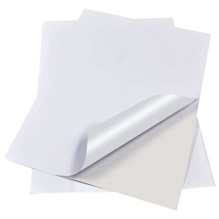 Бумага BRAUBERG 130 г/м2, А3, глянец, 20л., самоклеящ. 364008