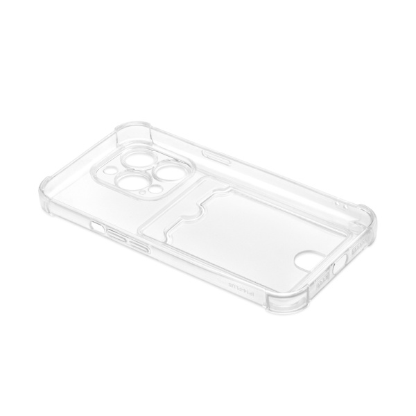 Чехол силиконовый с отделением для карты для iPhone 13 Pro DF iCardCase-03