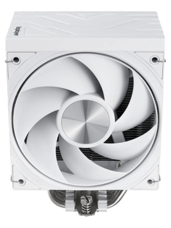 Кулер S115х/1200/1700/1851/AMx 1STPLAYER FROST BITE FB12-4 White (210W/120mm/800-2300rpm/без подсветки/4 тепловые трубки/белый)[FB12-4-WH]