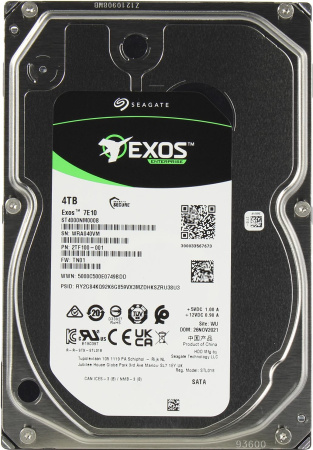 Жесткий диск HDD 4.0Tb Seagate ST4000NM000B 5900,64Mb CH