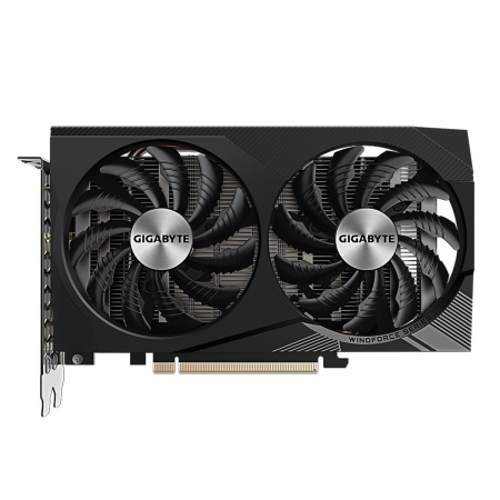 Видеокарта GeForce RTX3050 Gigabyte WINDFORCE OC V2 8Гб GDDR6, 128bit,2HDMI, 2DP (GV-N3050WF2OCV2-8GD) ret