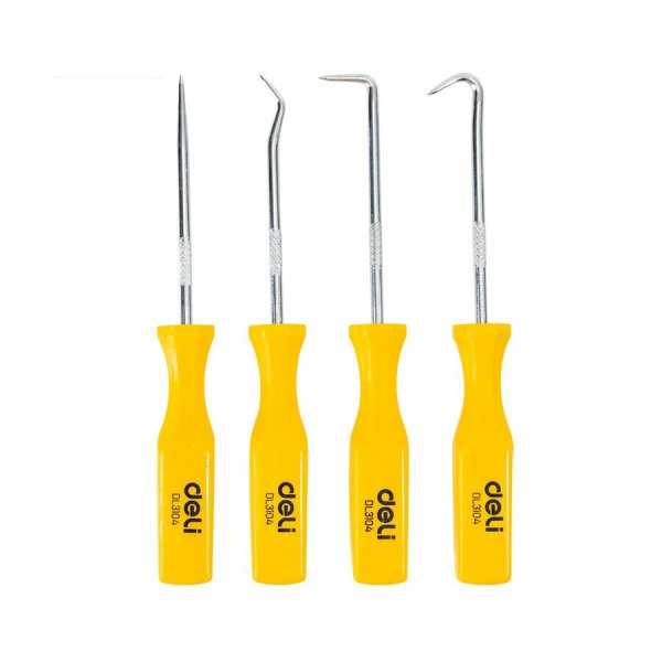 Крючки для слесарных работ Deli DL3104, набор 4штуки