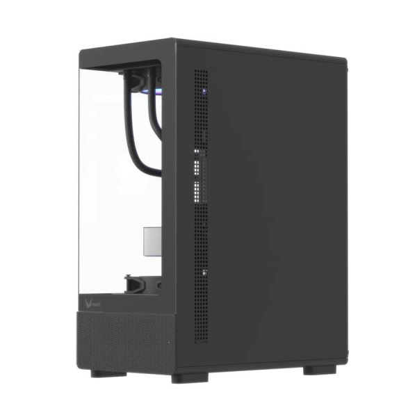 Корпус mATX Formula Crystal Z1CM Plus AR v2, Mini-Tower, без БП, черный [crystal z1cm plus black ar v2]