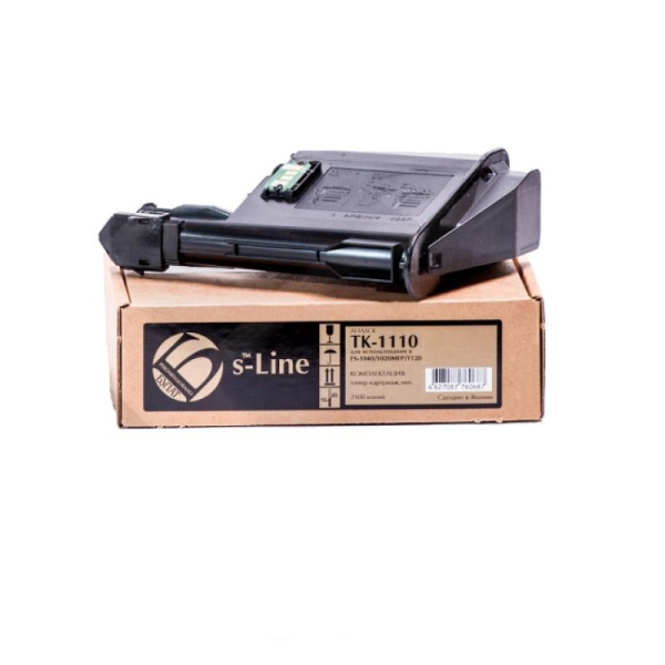 Картридж_лазерный БУЛАТ s-Line TK-1110 для Kyocera FS-1040 Черный (2500 стр) 