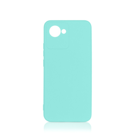 Чехол силиконовый для Realme C30/Narzo 50i Prime DF rmCase-18 (light green)