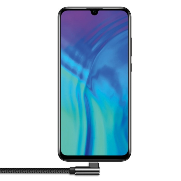 Кабель MicroUSB(m) - USB(m) Jet.A, 1м, QC 3.0, 2A, оплетка, черный (JA-DC25)