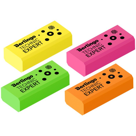 Ластик BERLINGO "Technic Expert", цвета ассорти (BLc_00540)