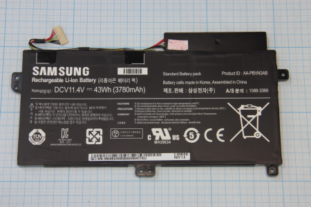 Батарея для Samsung NP370R5E, NP470R5E, NP510R5E (11.4V 3780mAh) p/n: AA-PBVN3AB