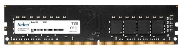 Модуль памяти DIMM DDR4 16Гб 2666МГц Netac (NTBSD4P26SP-16) CL19