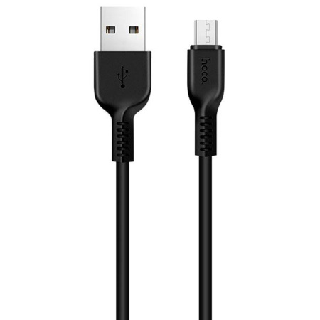 Кабель MicroUSB(m) - USB(m) HOCO X20, 3м, черный