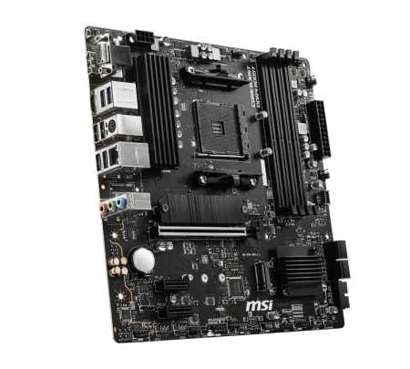 Мат.плата SocAM4 AMD B550 MSI B550M PRO-VDH (mATX,4DDR4,2M.2,PCI-E16,2PCI-E,DP,HDMI,VGA,PC4400)