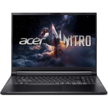 Ноутбук Acer Nitro V 16S ANV16S-71-57UH Core 5 210H 16Gb SSD1Tb NVIDIA GeForce RTX 5060 8Gb 16" IPS WQXGA (2560x1600) без ОС black WiFi BT Cam (NH.U28CD.005)