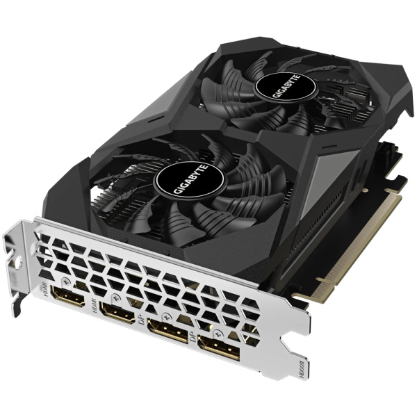 Видеокарта GeForce RTX3050 Gigabyte 6Гб WINDFORCE OC GDDR6,96bit,2HDMI,2DP (GV-N3050WF2OC-6GD) ret