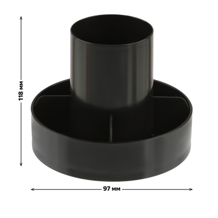 Подставка СТАММ "Метеор" черная (ОР-30917/ОФ555)