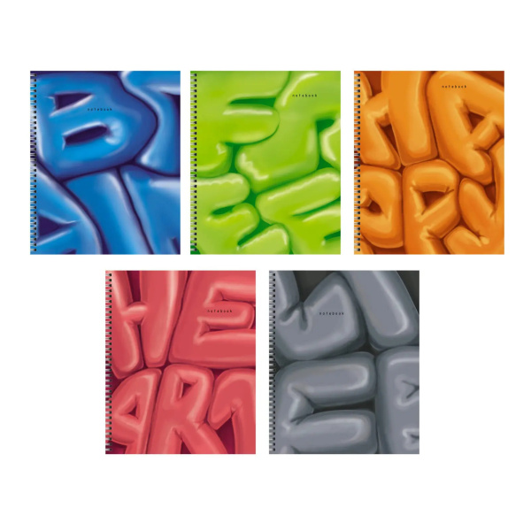 Тетрадь 60л. лин. "Буквы" Эксмо ТС608566