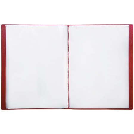 Папка с 20 вкл. OfficeSpace 17мм. 400мкм. красная (F20L3_280)