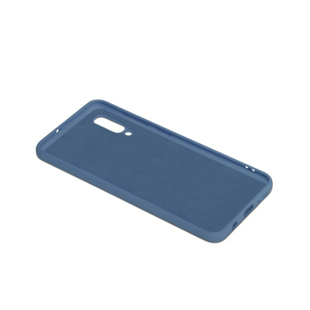 Чехол силиконовый с микрофиброй для Samsung Galaxy A30s/A50s/A50 DF sOriginal-03 (blue)