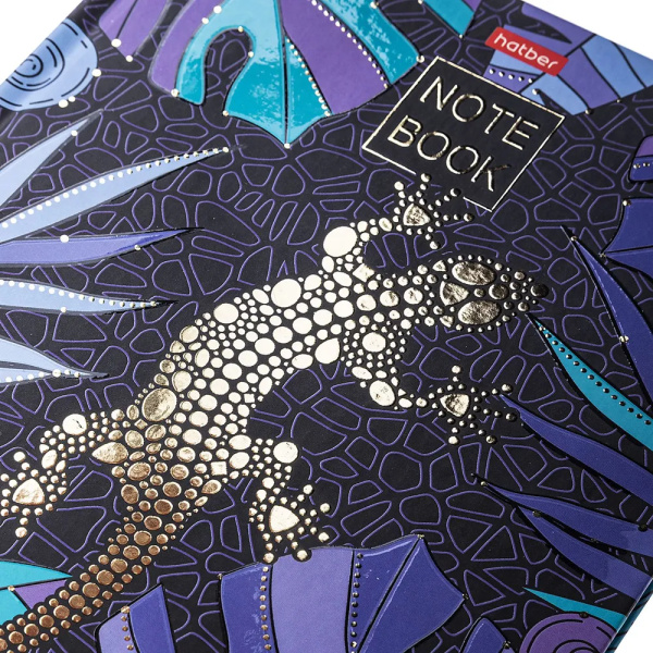 Бизнес-Блокнот Hatber А5 80л "Fantastic animals" (80ББ5лофлВ1_29918)