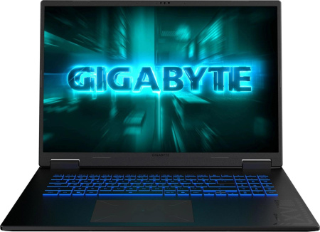Ноутбук Gigabyte Gaming A18 GA83H Ryzen 7 260 16Gb SSD512Gb NVIDIA GeForce RTX 5060 8Gb 18" IPS WQXGA (2560x1600) без ОС black WiFi BT Cam (3VHK3KZC93SD)