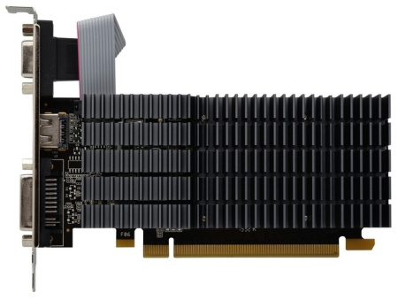 Видеокарта GeForce G210 Afox 1Гб DDR2,64bit,DVI,HDMI,Silent (AF210-1024D2LG2) ret