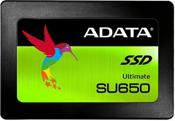 SSD-накопитель 512Гб ADATA |ASU650SS-512GT-R|(TLC 3D NAND,520/450 Мб/с)