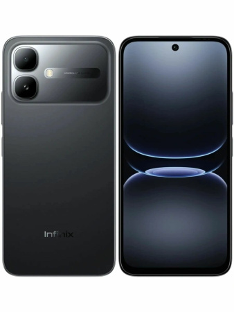 Смартфон INFINIX Smart 20 4Гб 64Гб Shadow Black 6.78", IPS, 1576*720, 2*2+6*1.7ГГц, 8Мп, 8Мп, 4G, NFC, 5200мАч, And 16