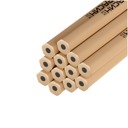 Карандаш ч/гр. КРАСИН "Конструктор" 4М (4В) шестигр., заточенный (С-313) 