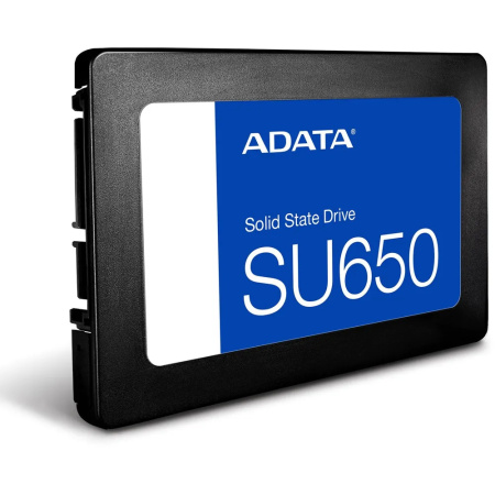 SSD-накопитель 256Гб ADATA [ASU650SS-256GT-R](Silicon Motion SM2258,TLC 3D NAND,520/450 Мб/с)