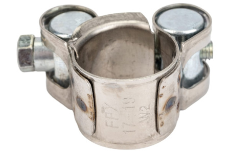 Хомут силовой 17..19мм, 18мм, нержавеющая сталь, Fortisflex SR 17-19/W2 Robust