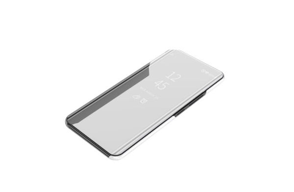 Чехол-книжка для Honor 9C/P40 Lite E/Y7p Zibelino Clear View Серебристый (ZCV-HON-9С-GRY)