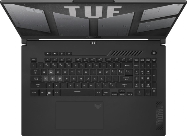 Ноутбук Asus TUF Gaming A16 FA607NUQ-WS73 Ryzen 7 170 16Gb SSD512Gb NVIDIA GeForce RTX4050 6Gb 16" IPS WUXGA (1920x1200) Windows 11 Home Multi Language grey WiFi BT Cam (90NR0QF3-M00CF0)