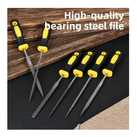 Набор надфилей 160мм, 6штук, Deli DL2141