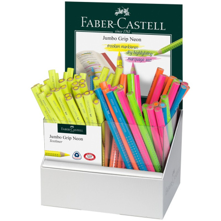 Карандаш-текстовыделитель Faber-Castell "Textliner 1148", ассорти (114873)