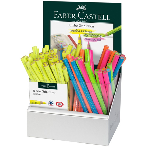 Карандаш-текстовыделитель Faber-Castell "Textliner 1148", ассорти (114873)