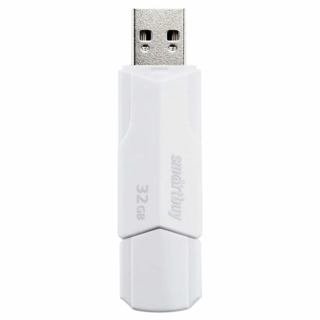 Флеш-накопитель 32Gb SmartBuy Clue white USB 3.0 (SB32GBCLU-W3)