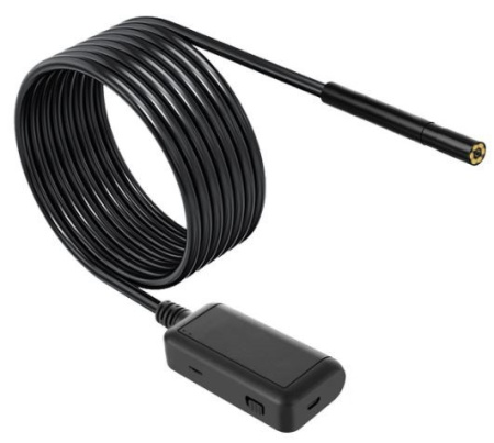 Эндоскоп WiFi F220, 5м, IP67, 6 LED, глубина резкости 2-6см, Li-ion 1800mAh