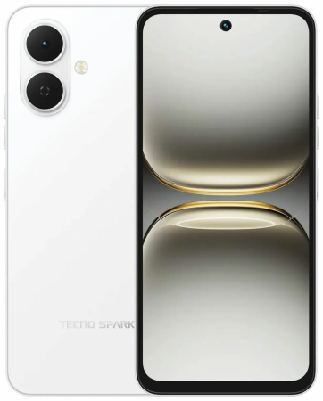 Смартфон Tecno Spark Go 2 4Гб 128Гб VEIL WHITE 6.67", IPS, 1600*720, 6*1.6+1.8ГГц, 13Мп, 8Мп, 4G, 5000мАч, And 15