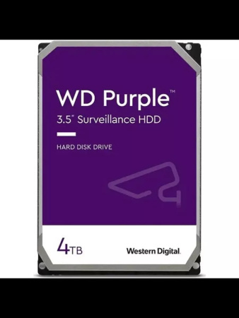 Жесткий диск HDD 4,0Tb WD WD42PURX Purple 5400,64Mb Refurbished