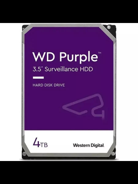 Жесткий диск HDD 4,0Tb WD WD42PURX Purple 5400,64Mb Refurbished