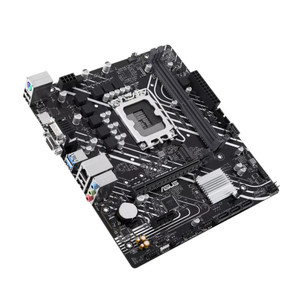 Мат.плата S1700 H610 Asus PRIME H610M-D (mATX,2DDR5,M.2,PCI-E16,PCI-E,4SATA3,VGA,HDMI,COM,PC5600)