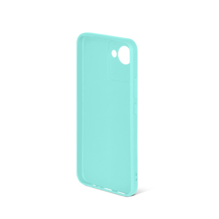 Чехол силиконовый для Realme C30/Narzo 50i Prime DF rmCase-18 (light green)