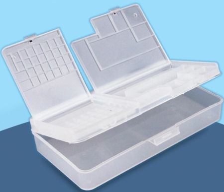 Контейнер пластиковый для мелких деталей SS-001A, 183*93*34мм, ПВХ