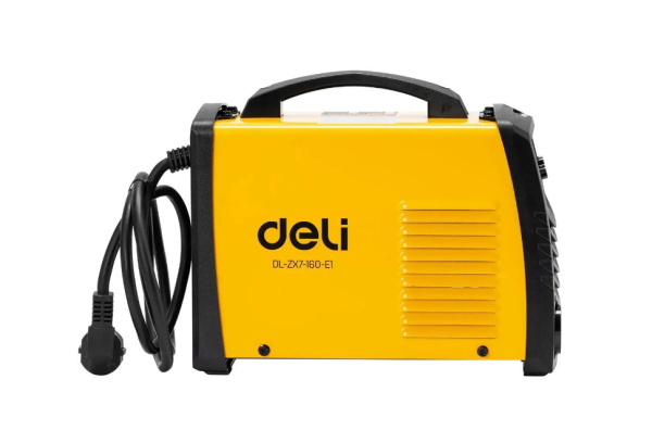 Сварочный аппарат инверторный Deli DL-ZX7-160-E1 20-160А, 6,8кВт, 40%, диаметр электрода 1,6-4мм