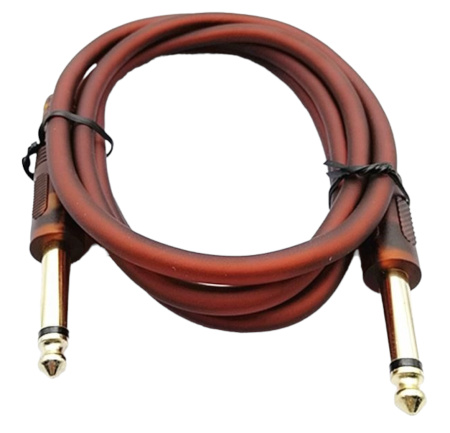 Кабель(шнур) соединительный 6.3jack(m)-6.3jack(m), моно, 3м