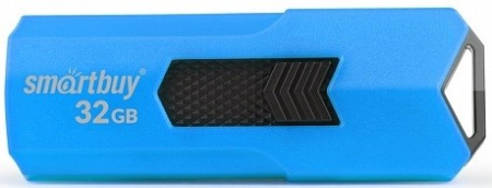 Флеш-накопитель USB2.0 32GB SmartBuy STREAM (SB32GBST-B) голубой
